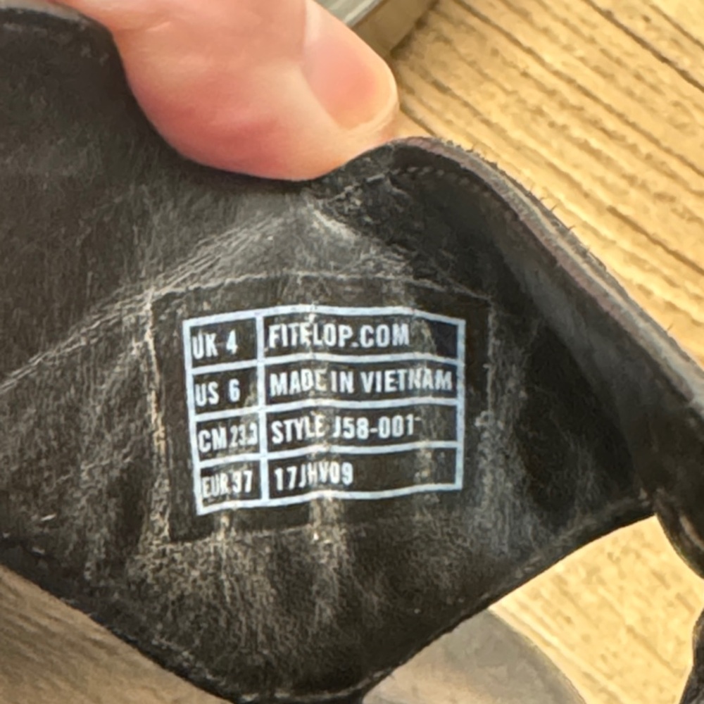 FitFlop Black Beaded Women's Sandals - Picture 16 of 16